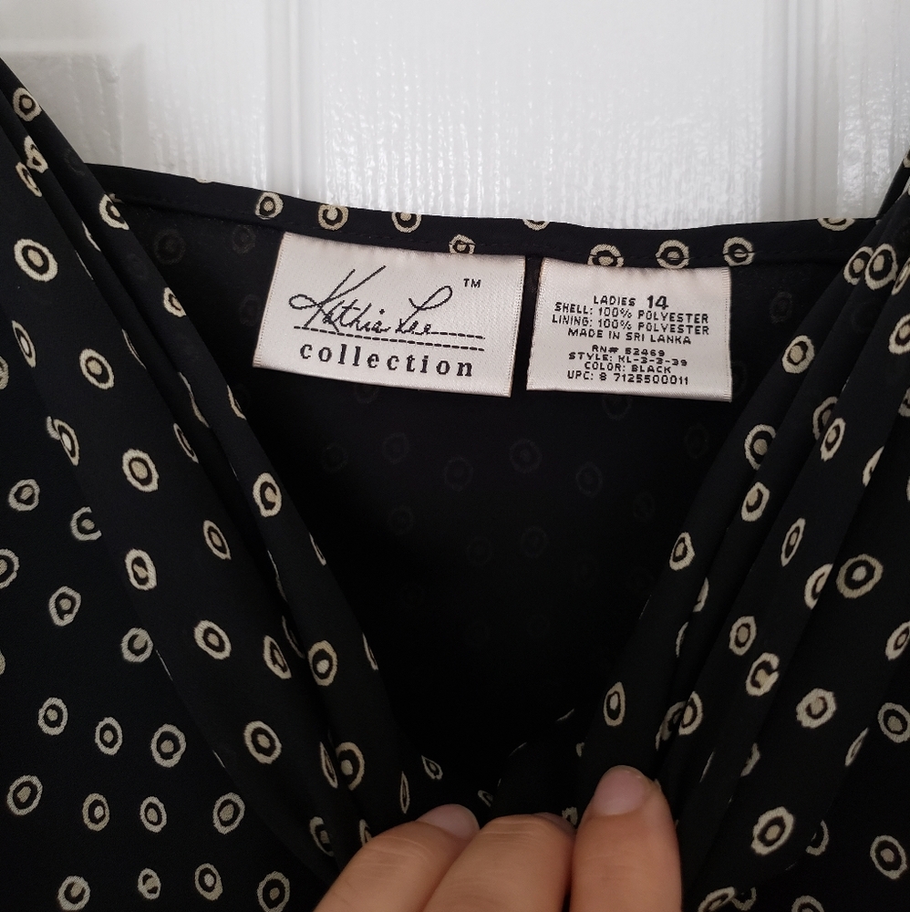 Kathie Lee Collection Asymmetrical Dress - Picture 3 of 4